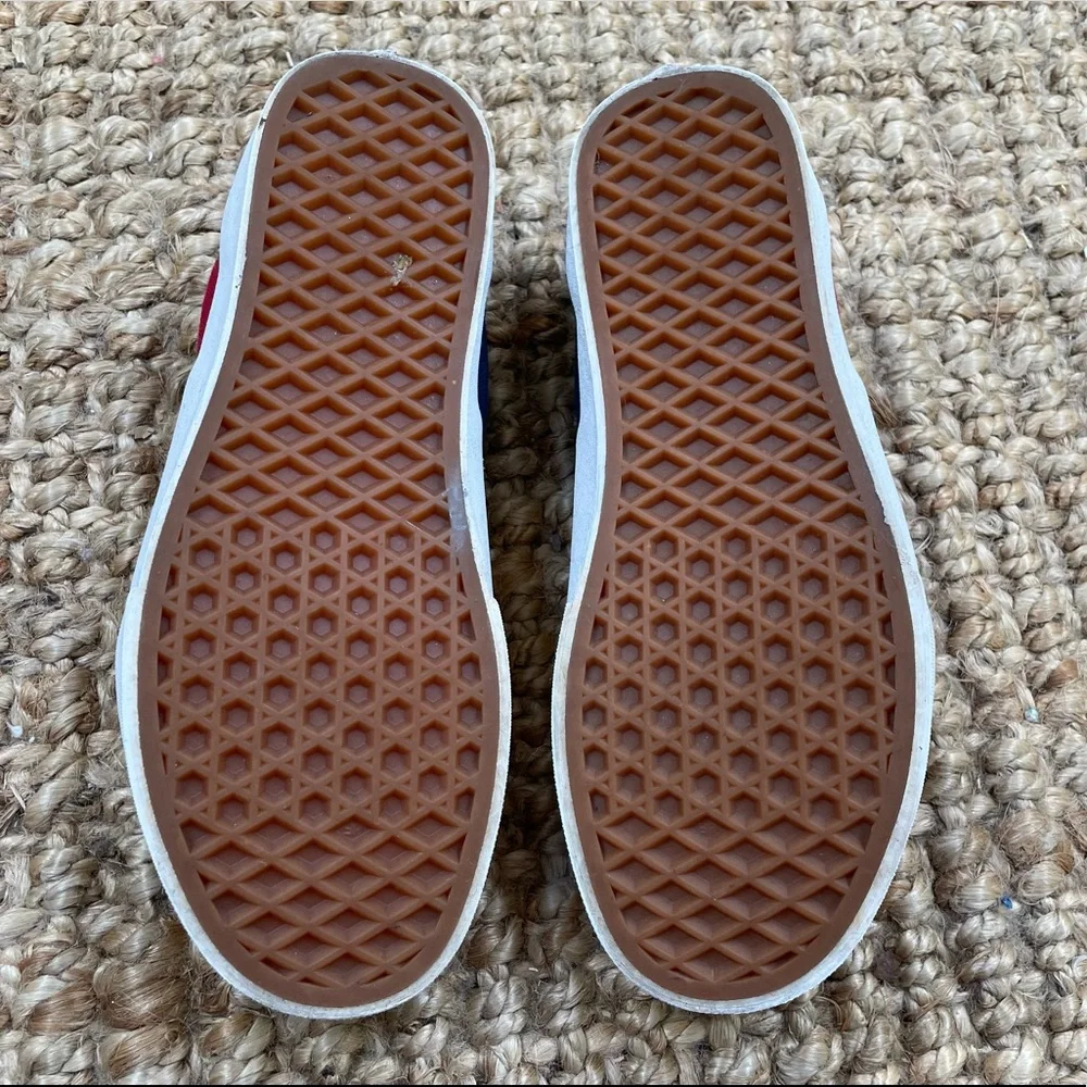 Vans Suede Canvas Colorblock Shoes size 6.5 - Picture 7 of 8